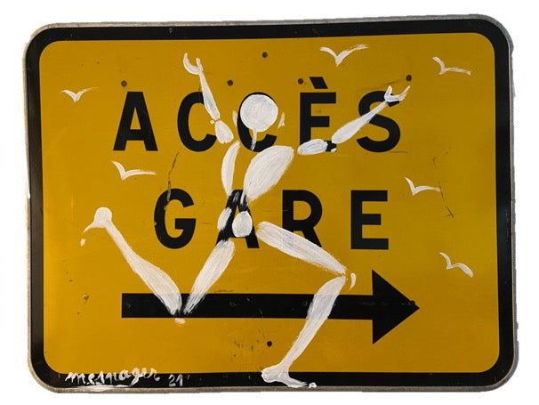 street art jérôme mesnager accès gare
