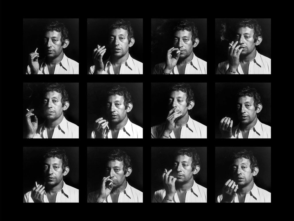 Redécouvrez les portraits iconiques de Gainsbourg par Tony Frank